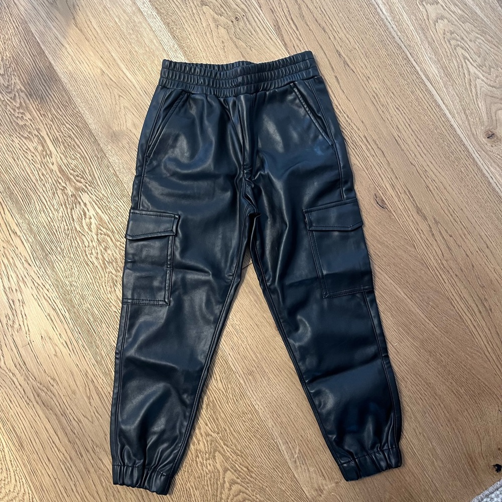GAP Kids Black Cargo Joggers